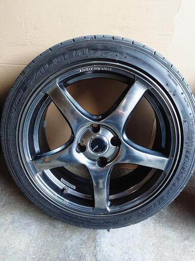 ホイールタイヤ4本セット（PIAA16インチ6.5Jオフセット？、FALKEN