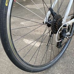 クロスバイク ルイガノ CHASSE ホワイト 470㎜