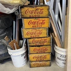 コカコーラ　木箱