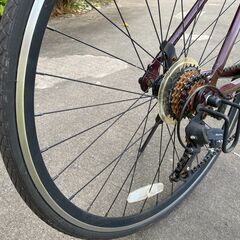 クロスバイク ROOTS L21 レッド 450mm