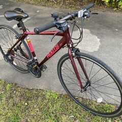 クロスバイク ROOTS L21 レッド 450mm クロスバイク ROOTS L21 レッド 450mm