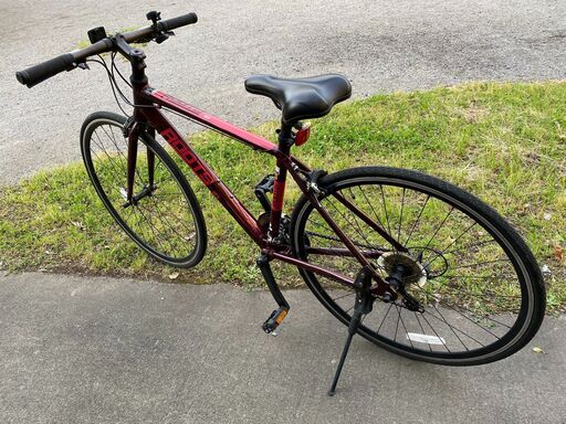 クロスバイク ROOTS L21 レッド 450mm