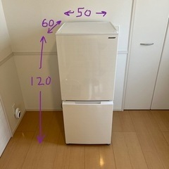 2021年製　シャープ冷蔵庫152L 8,000円