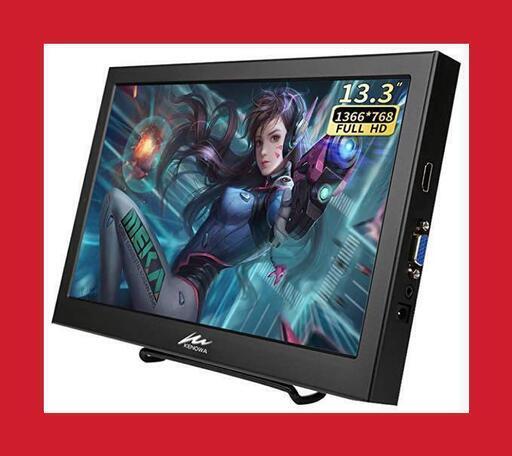 13.3インチ モバイルモニター 軽量 ポータブルディスプレイHD