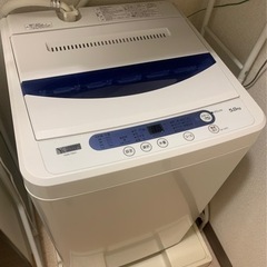ヤマダ洗濯機　2019年式　5.0㎏　取扱説明書付き　YW…