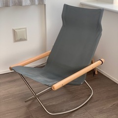 【箱付き・美品】ニーチェア X ロッキング　Nychair X／グレー