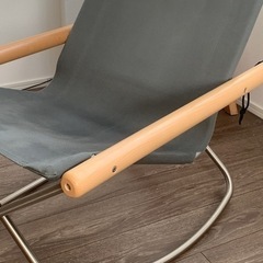 【箱付き・美品】ニーチェア X ロッキング　Nychair X／グレー