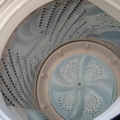 【配達無料】[希少の黒]全自動洗濯機　Hisense  5.5kg  HW-G55E4KK  2017年製　動作品