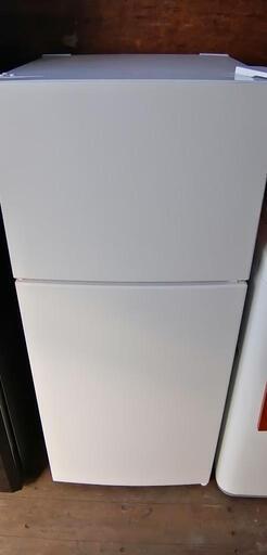 【美品】[配達無料]冷凍冷蔵庫　2020年製　MAXZEN  JR118ML01WH