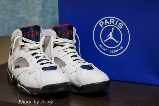 レアスニーカー☆NIKE エアジョーダン7×P.S.G