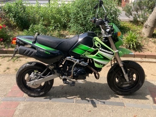 KAWASAKI KSR110 距離366キロ！ほぼ新品！ 格安提供　売り切り　現状未整備　大阪市(ダート/モタード/オフロード)