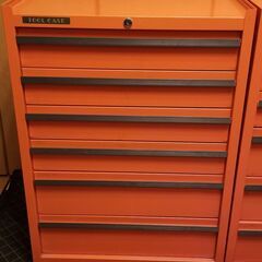 ★業務用　6段　ツールキャビネット　ツールボックス(2台セット)