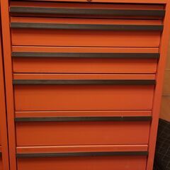 ★業務用　6段　ツールキャビネット　ツールボックス(2台セット)