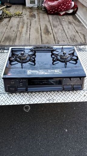 2021年式バッチリ使ってました。ガステーブル。都市ガス用