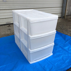 3段収納ボックス‼️チェスト❗️押入れ・クローゼット