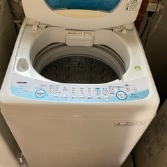 6kg洗濯機 東芝aw-60gf 古いです、19日の昼過ぎ〜21...