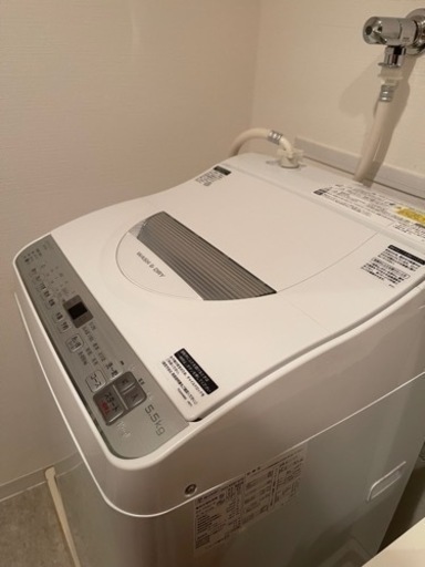 シャープ　洗濯乾燥機　2019年製
