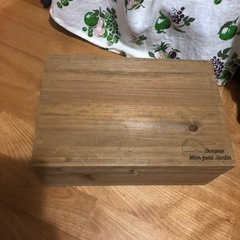 (決まりました)木箱(W305 ×D200 × H125)