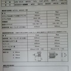 スズキ　ラパン　車高調