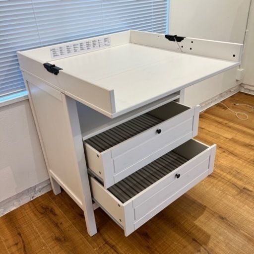 SUNDVIK おむつ替え台/チェスト ホワイト SUNDVIK スンドヴィーク おむつ替え台/チェスト, ホワイト - IKEA