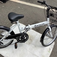 6段変速付き 折りたたみ自転車 未使用品