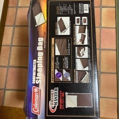 コールマン　値下げ　Coleman     コンホートマスター　スリーピングバッグ　訳あり2個で1.5万円です