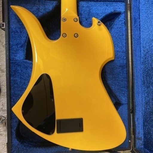 超美品　hide イエローハート MG145S サスティナー FERNANDES/BURNY BURNY / MG-145S Heart Yellow hide Model ［3.75kg