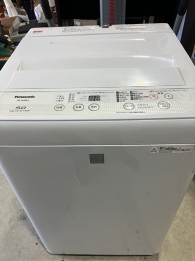 Panasonic 5.0kg 全自動洗濯機 NA-F50BE5 2018年製