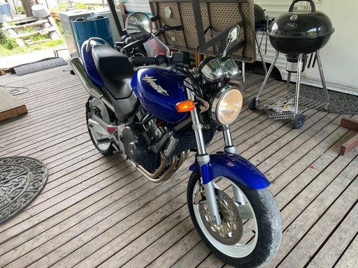 商談中★★ホーネット250 走行13500km 自賠令和6年5月19日まで　機関良好★★松本市より