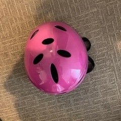 自転車用ヘルメット　ピンク