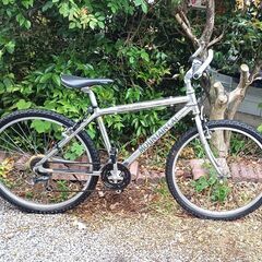 ★山猫という名の自転車⁉お届け可！★Panasonic マウンテンバイク 『MOUNTAIN CAT』7段変速