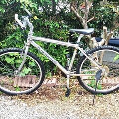 ★山猫という名の自転車⁉お届け可！★Panasonic マウンテンバイク 『MOUNTAIN CAT』7段変速