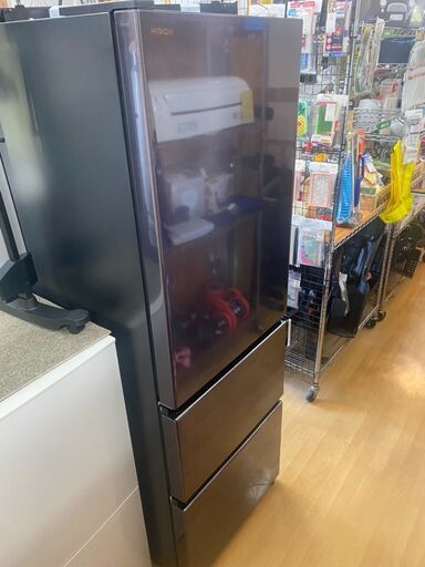 【リサイクル市場エコ伊川谷】HITACHI 2019年製 375L 3ドア冷蔵庫です!【取りに来られる方限定】