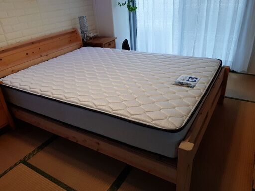 取引成立★美品★　高級ホテルで使用　シーリー　ダブル　マットレス