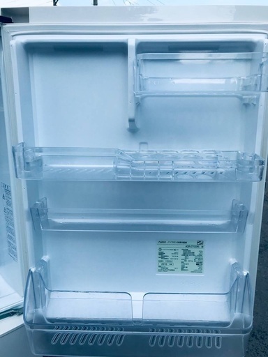 ♦️EJ678番AQUAノンフロン冷凍冷蔵庫 【2015年製】