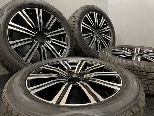 【DUNLOP WINTER MAXX SJ8 275/50R21】スタッドレス【レクサス LX 570 後期 純正ホイール 21インチ 8.5J5HPCD150+54】バリ溝　(VTG487MS)クレジットカード QRコード決済可能