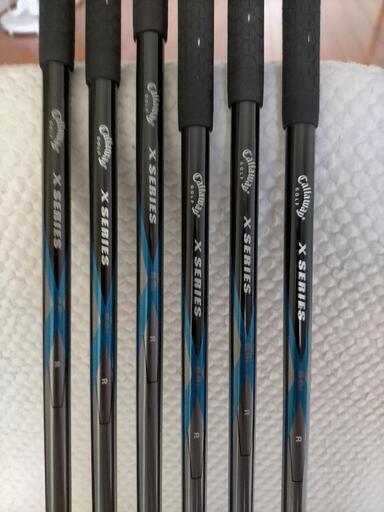 最終値下げ！キャロウェイアイアンX20・6本セット！