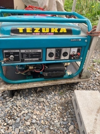 TEZUKA GTR-5500II エンジン発電機 5.5馬力 2000W