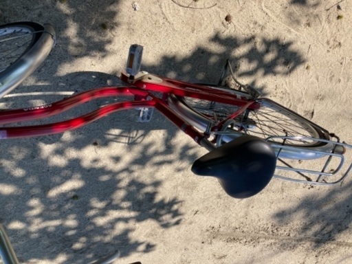 値下げしました❗️値下げ可能です❗️AGENDA 26インチ 自転車 赤色