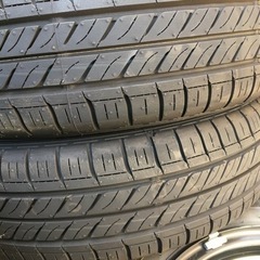 新車外しの軽用タイヤ14インチホイール付
