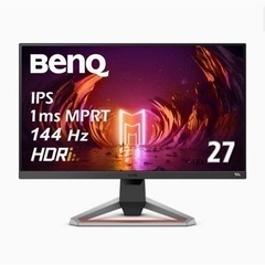 BenQ ディスプレイ 144Hz BenQ、144Hz駆動やDisplayHDR 400に対応した27型ゲーミング液晶