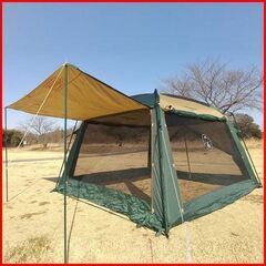 ① 状態良好 廃盤品 Coleman/コールマン 170T11350J スクリーンキャノピータープII Colemanスクリーンタープ中で最大級 手渡し希望/自社配送可能（配送エリアについてお問い合わせください）