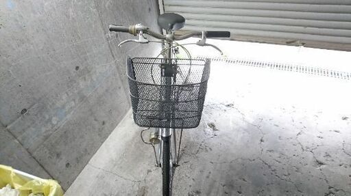 自転車中古 BRIDGESTONE Single Star 内装3段変速 オートライト ハンドルロック搭載 カゴ鍵付き タイヤ27インチ カラーシルバー