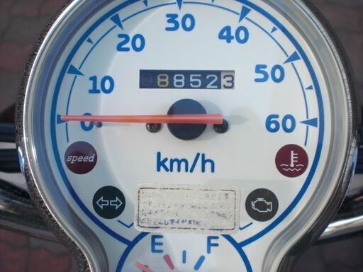 SA37J ビーノ Fi ブラウン 走行08852キロ 前後タイヤ/グリップ