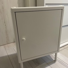IKEA キャビネット　ホワイト　白　中古　美品