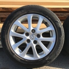 【売約済】マツダ純正アルミホイール＋タイヤセット