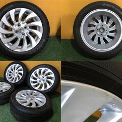 No.847　ヨコハマ エコスES31　タイヤ 2021年製 15インチ 185/55R15　トヨタ純正ホイール　ENKEI製　4本セット　bB等に