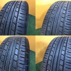 No.847　ヨコハマ エコスES31　タイヤ 2021年製 15インチ 185/55R15　トヨタ純正ホイール　ENKEI製　4本セット　bB等に