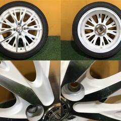 No.848　ANHELO　アネーロ　16インチ　16×5J　4穴　PCD100　タイヤ付　165/50R16　4本セット