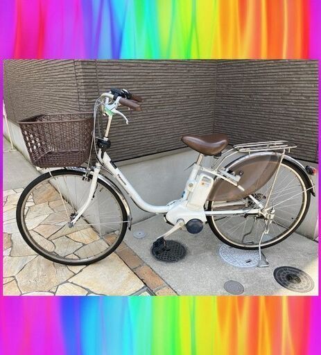 極容量16Ah2018　ビビDX　Panasonic　パナソニック　電動自転車　電動アシスト自転車　中古　5276